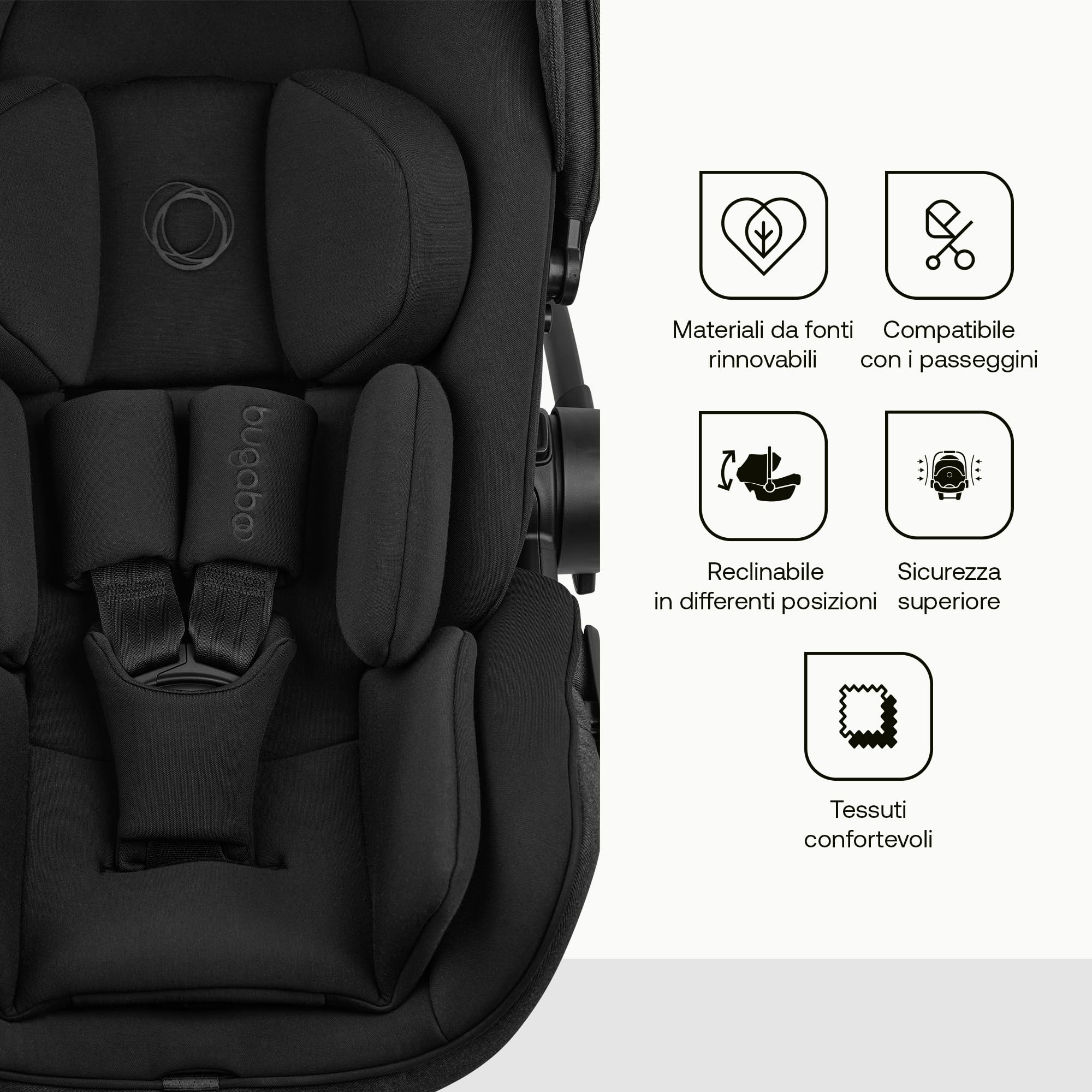 bugaboo-otter-by-nuna-seggiolino-auto-neonati-i-size-con-poggiatesta-memory-foam image 4