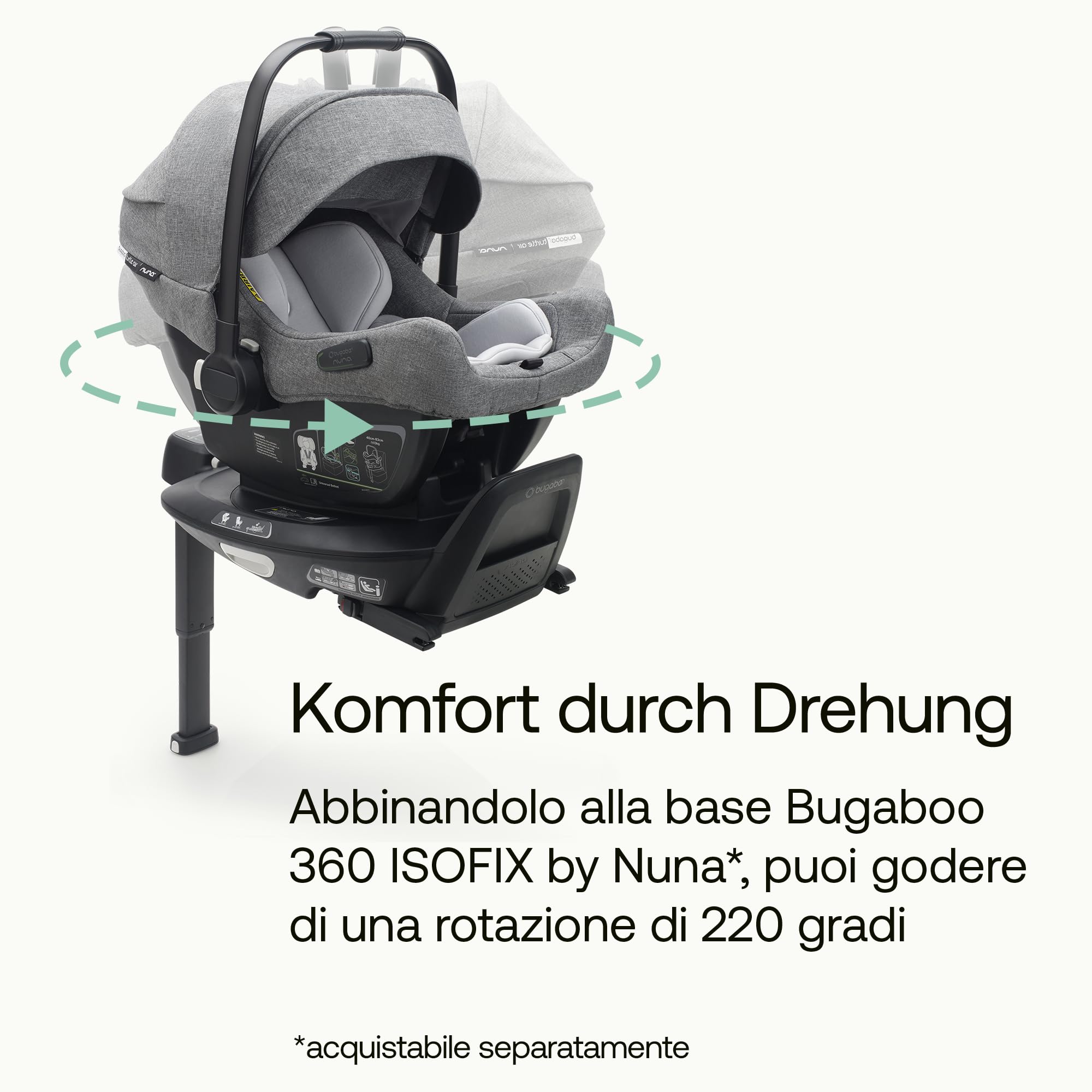 bugaboo-turtle-air-by-nuna-seggiolino-auto-per-neonati-e-beb-ultraleggero-con-ca-2 image 3