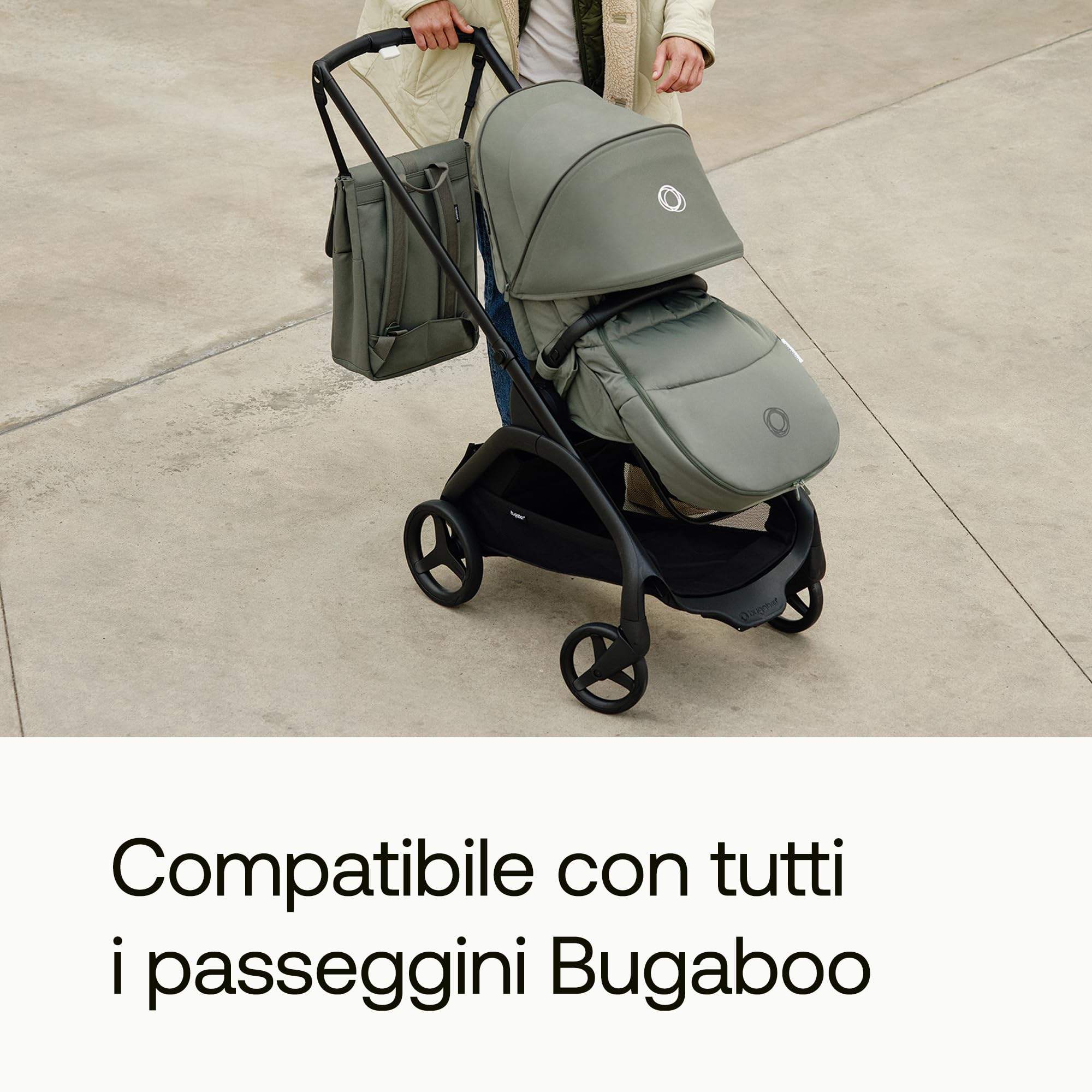 bugaboo-zaino-fasciatoio-forest-green image 7