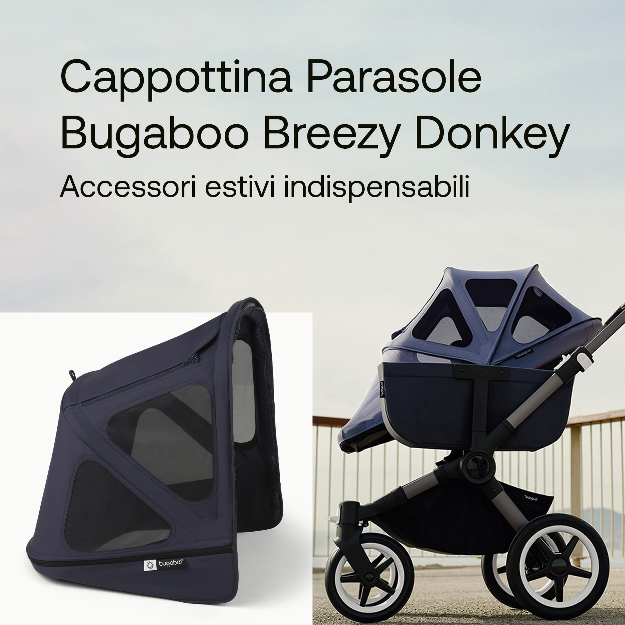 bugaboo-donkey-cappottina-breezy-estensibile-per-maggiore-copertura-upf-50 image 2