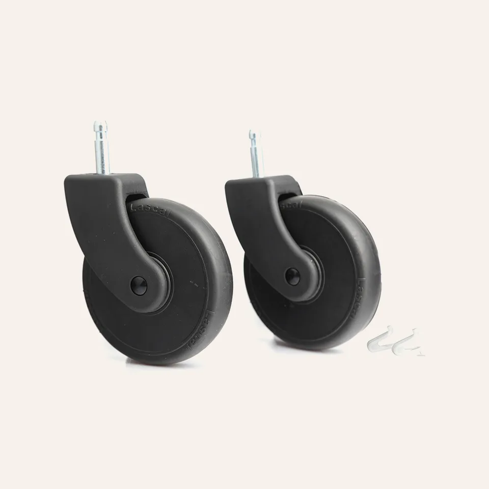 lascal-buggyboard-mini-wheel-set-set-di-2-ruote-di-ricambio-per-buggyboard-mini- image 1