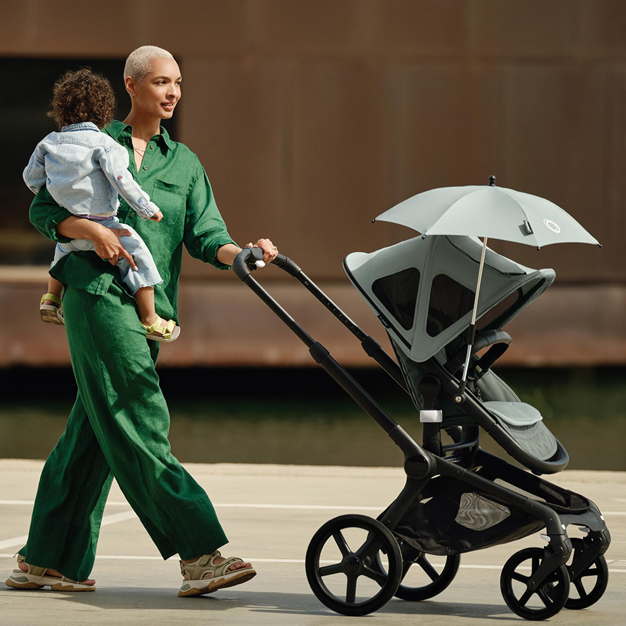 bugaboo-ombrellino-tessuto-upf-50-braccio-flessibile-per-passeggini-bugaboo image 7