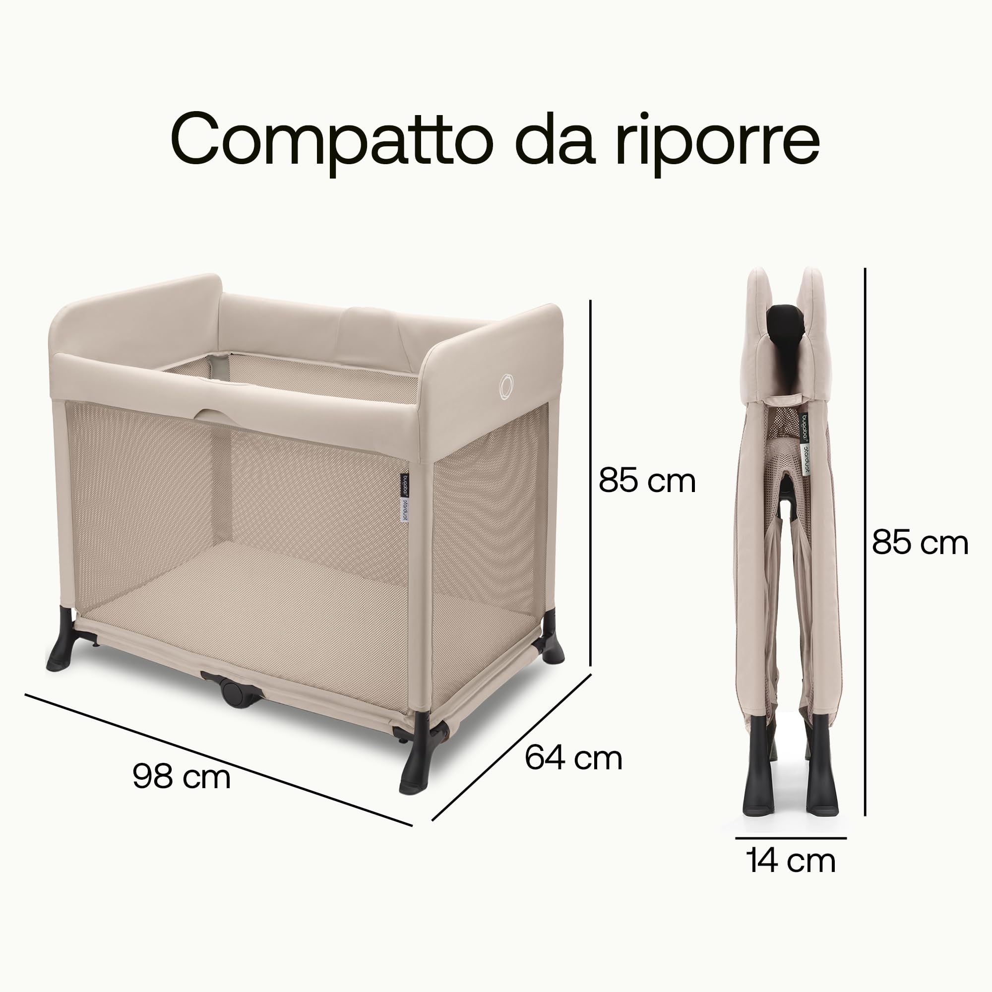 bugaboo-stardust-2-in-1-parco-infantile-pieghevole-e-lettino-da-viaggio-con-bors image 7