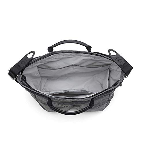 bugaboo-borsa-per-il-cambio-grey-melange-con-fasciatoio-e-porta-biberon image 7