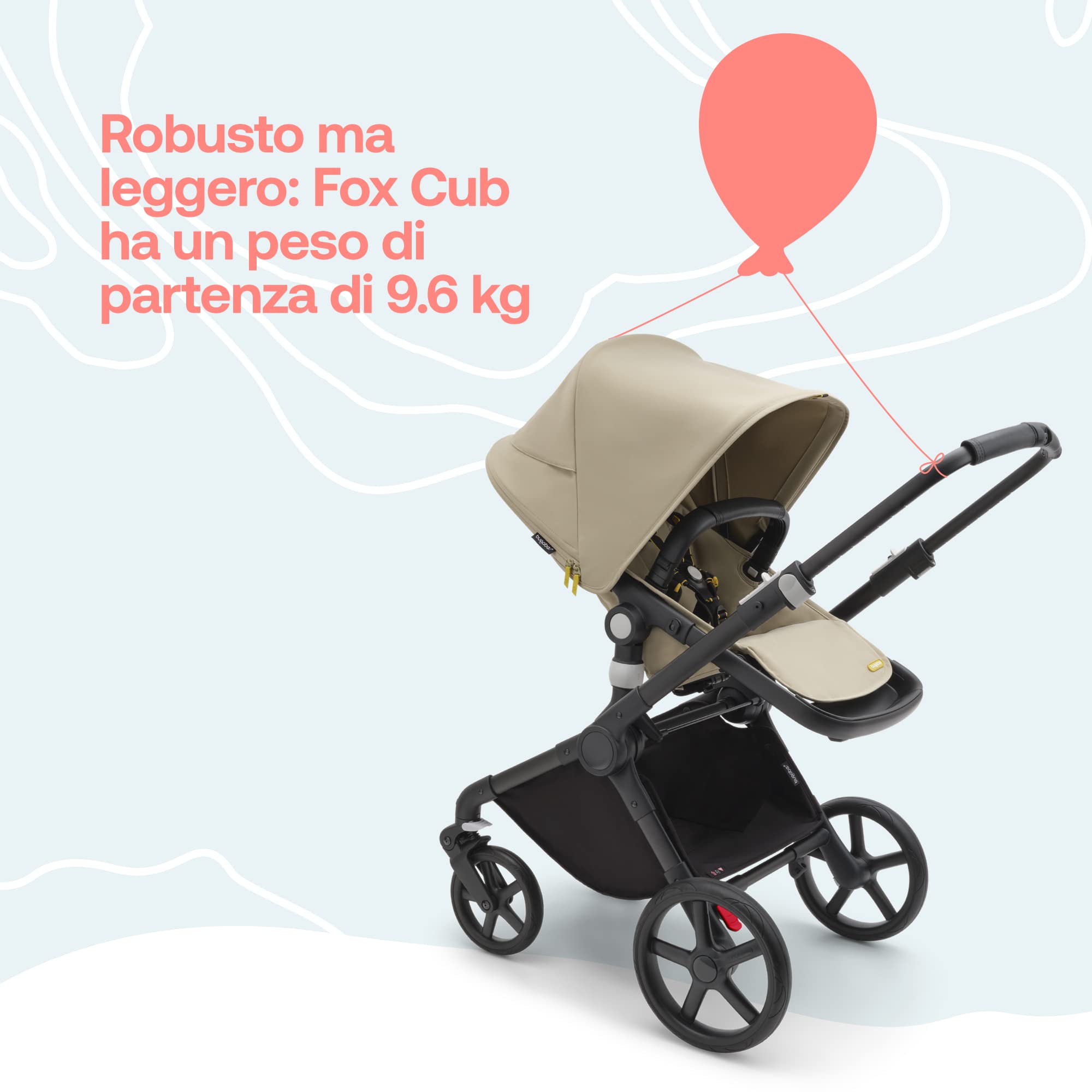bugaboo-fox-cub-passeggino-multi-terreno-leggero-e-resistente-dalla-nascita-fino image 8