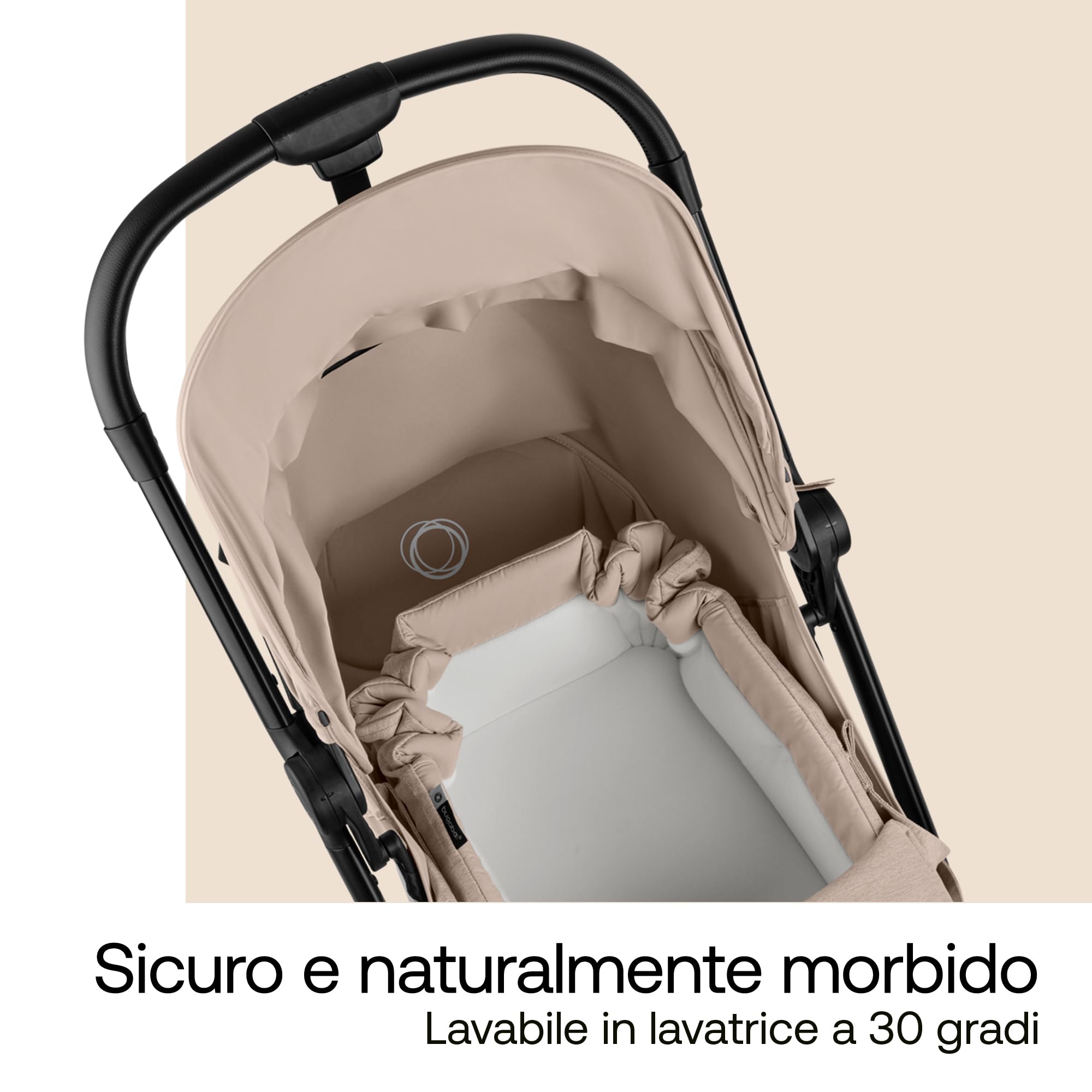 bugaboo-baby-nest-culla-portatile-2-in-1-e-sacco-a-pelo-con-manici-per-butterfly image 6