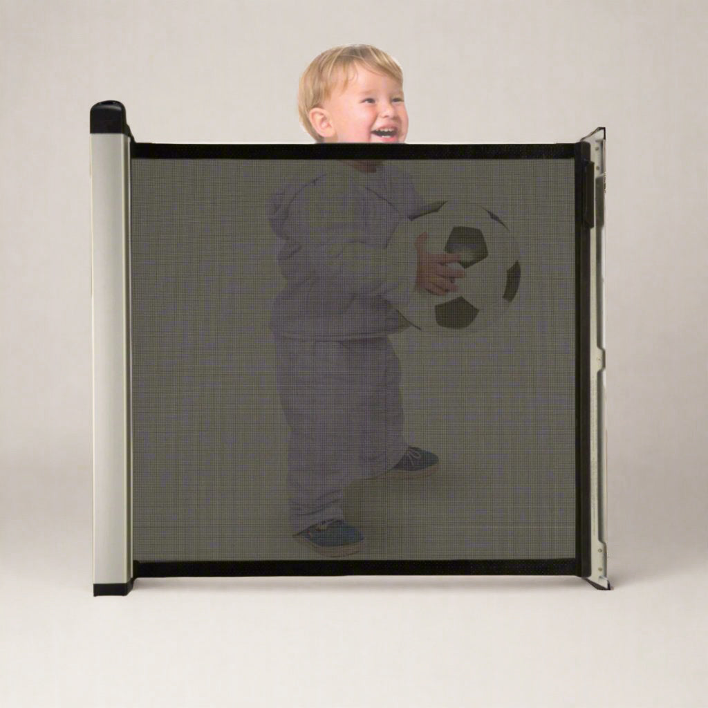 lascal-kiddyguard-avant-cancello-di-sicurezza-avvolgibile-per-bambini-bianco-o-n image 2