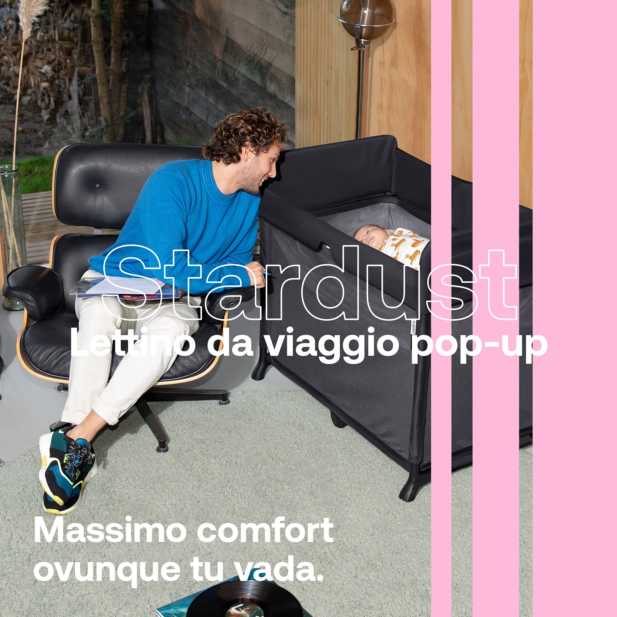 bugaboo-stardust-letto-ombrello-compatto-con-materassino-apertura-in-1-secondo-0 image 2