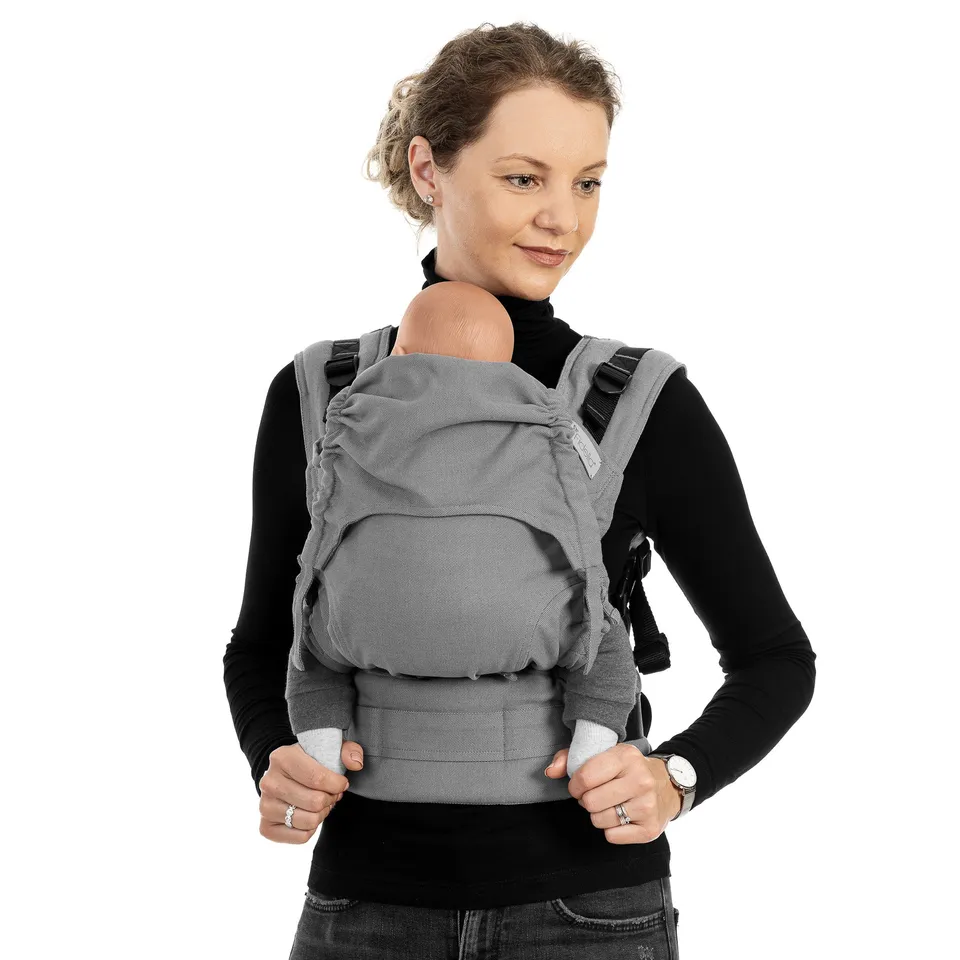 fidella-fusion-marsupio-ergonomico-chevron-grigio-chiaro image 1