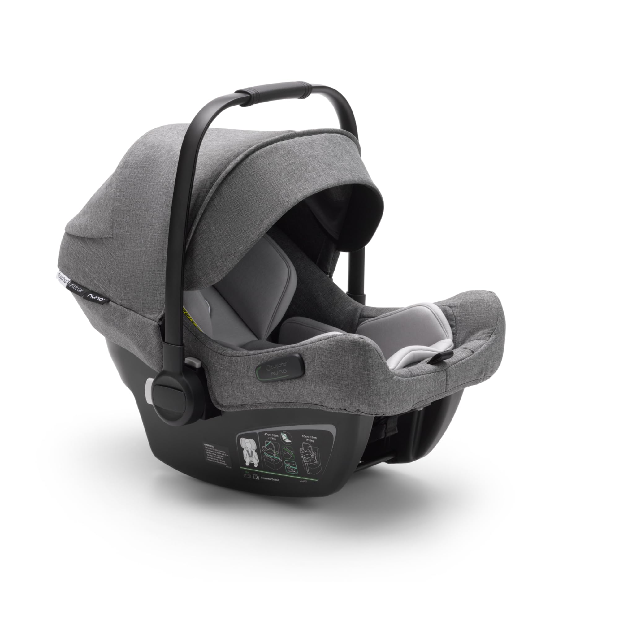 bugaboo-turtle-air-by-nuna-seggiolino-auto-per-neonati-e-beb-ultraleggero-con-ca-2 image 1