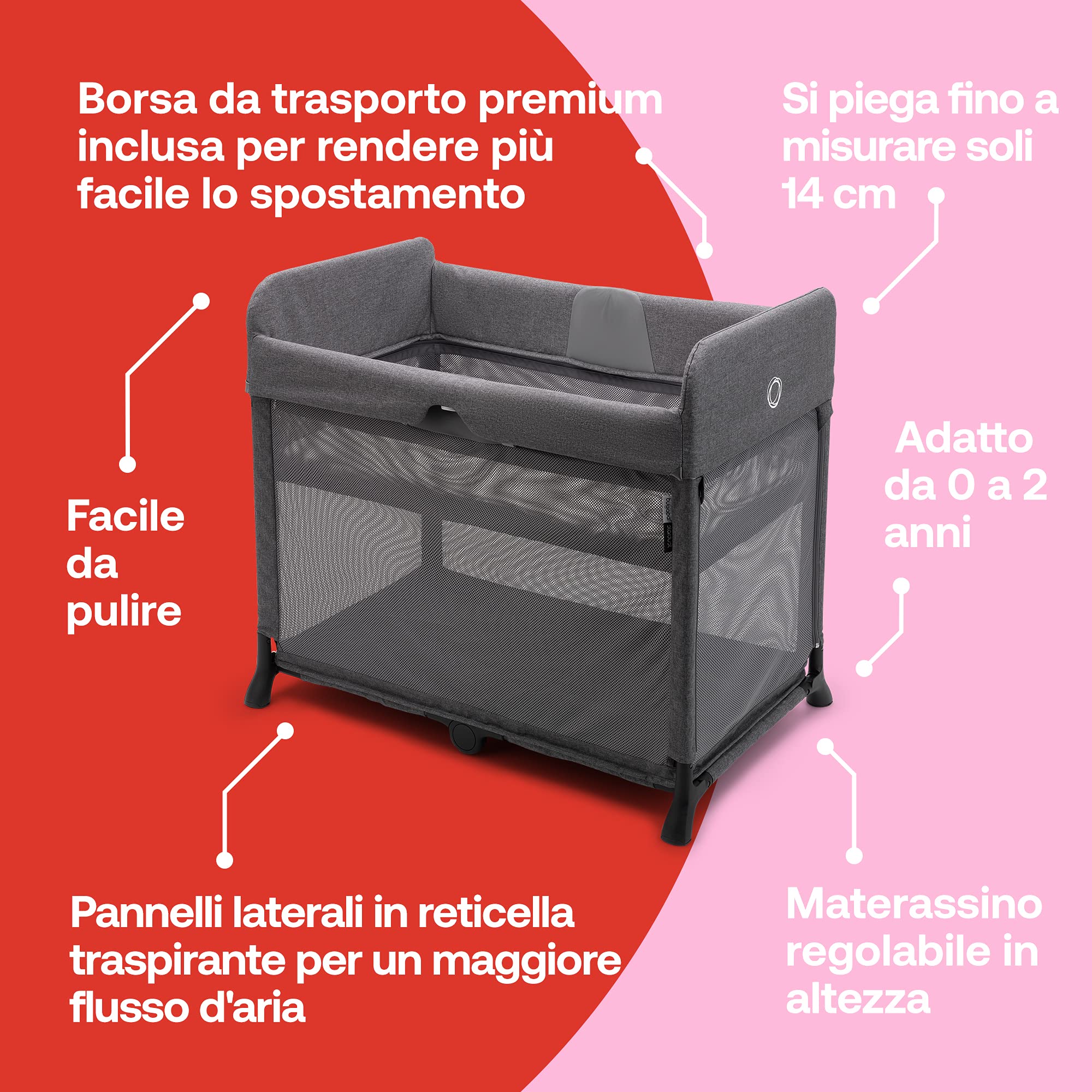 bugaboo-stardust-letto-ombrello-compatto-grigio-melange image 7
