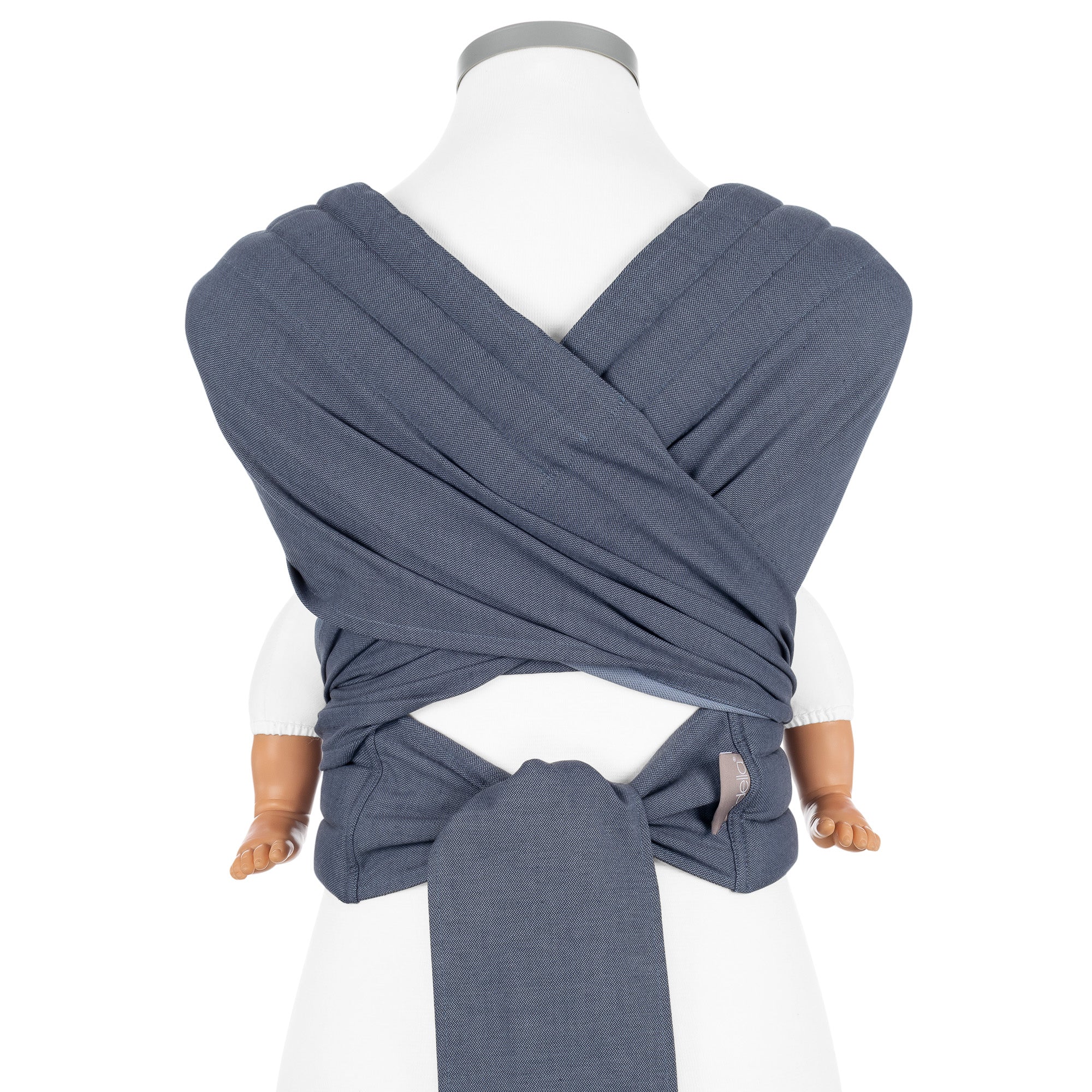 fidella-fly-tai-mei-tai-portabeb-chevron-blu-fascia-marsupio-in-cotone-organico- image 2