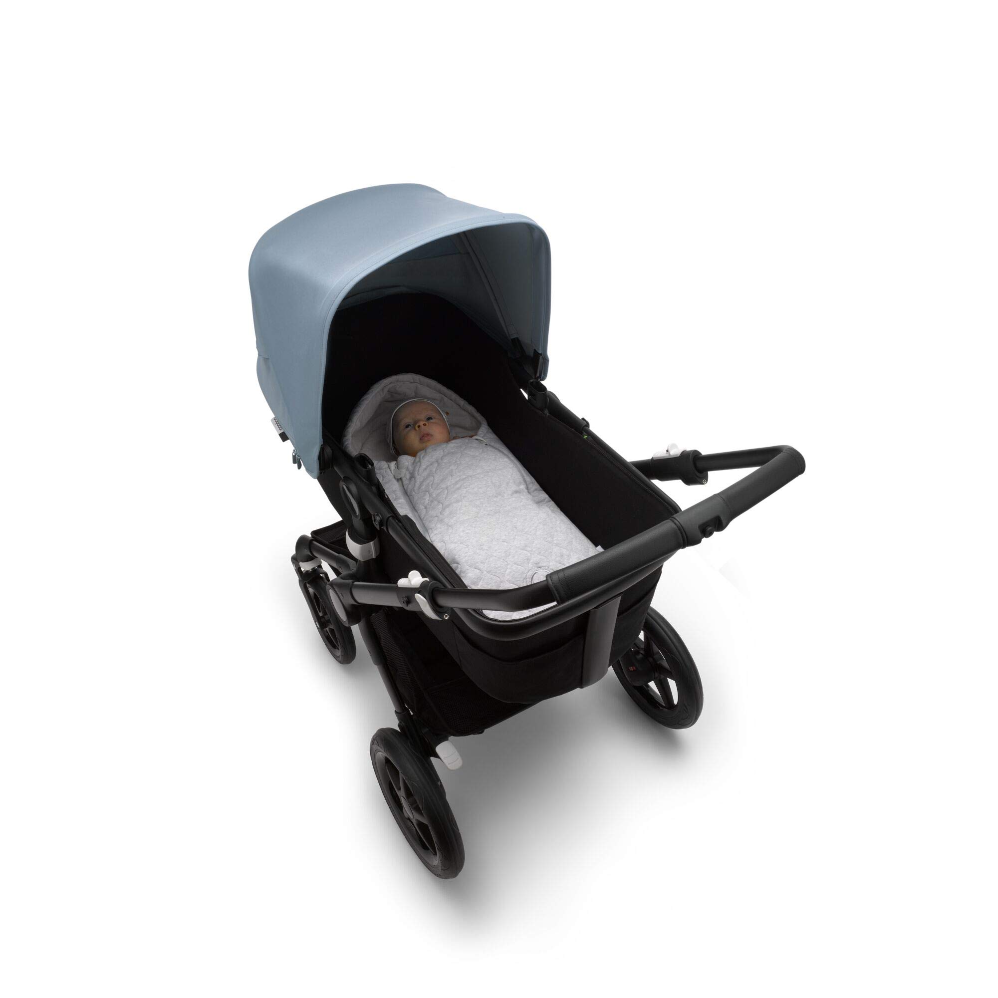 bugaboo-sacco-navicella-grigio-chiaro-adatto-dalla-nascita-fino-a-6-mesi-imbotti image 8