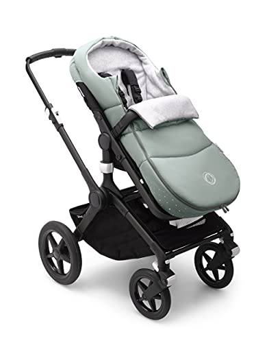 bugaboo-footmuff-pine-green-sacco-coprigambe-per-passeggino-idrorepellente-e-con image 7