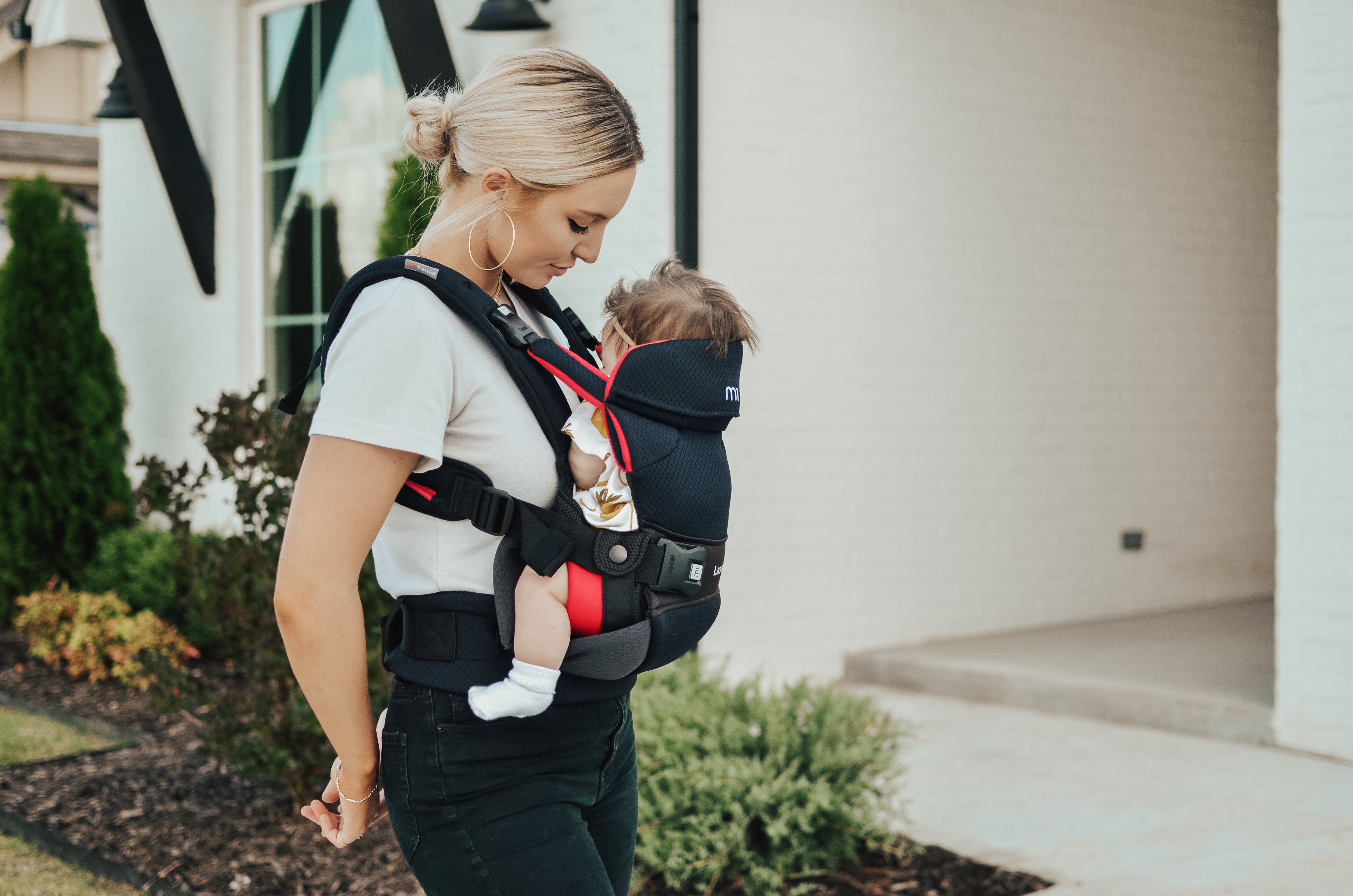 lascal-m1-carrier-marsupio-ergonomico-leggero-con-infant-m-seat-per-neonati image 8
