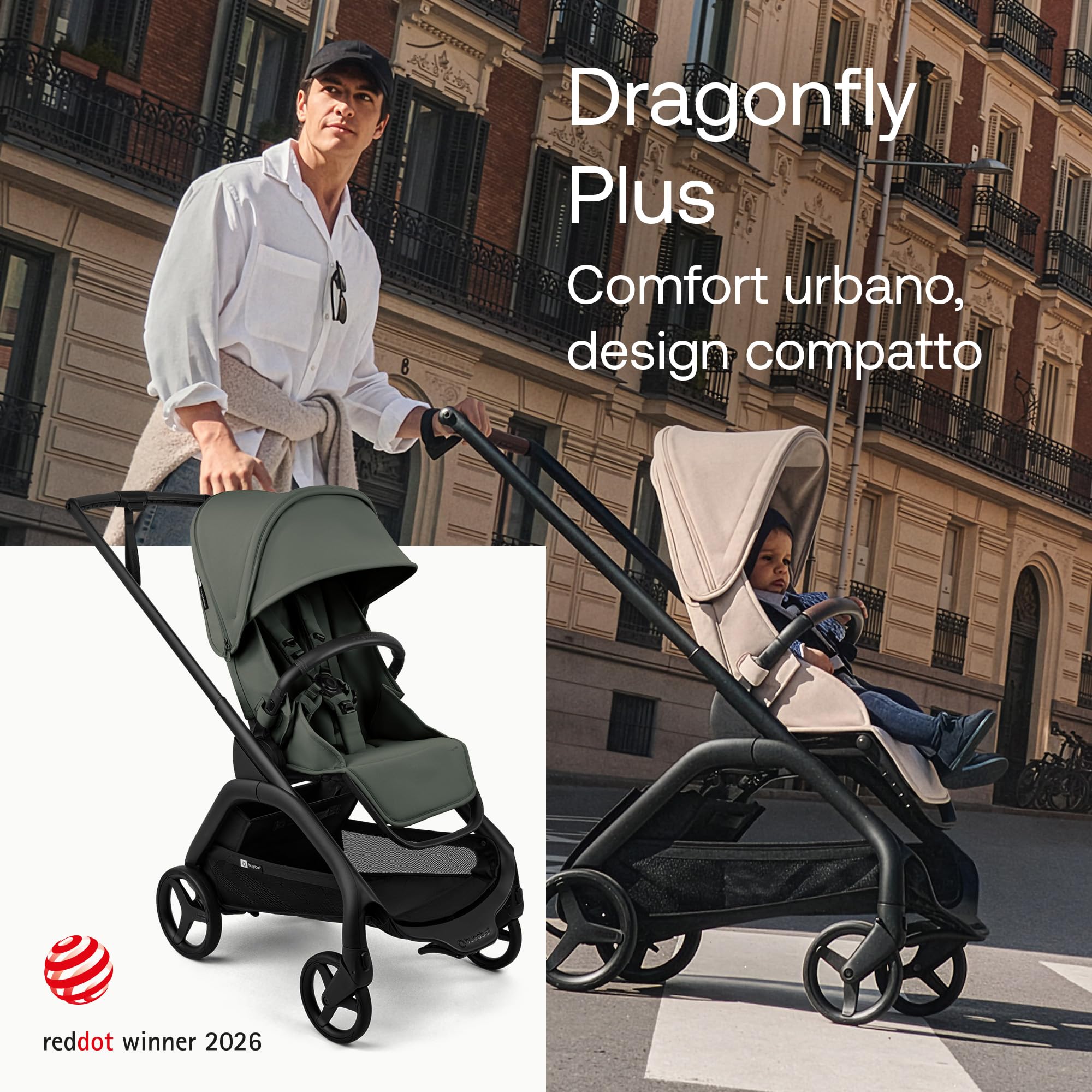 bugaboo-dragonfly-plus-passeggino-compatto-da-citt-pieghevole-con-una-mano image 2