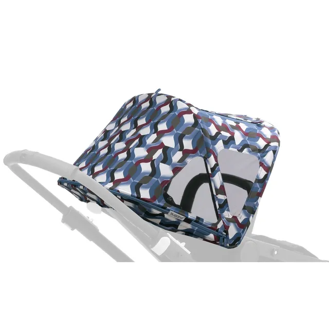 bugaboo-fox-e-cameleon-3-cappottina-waves-breezy-ricambio-con-finestre-di-ventil image 1