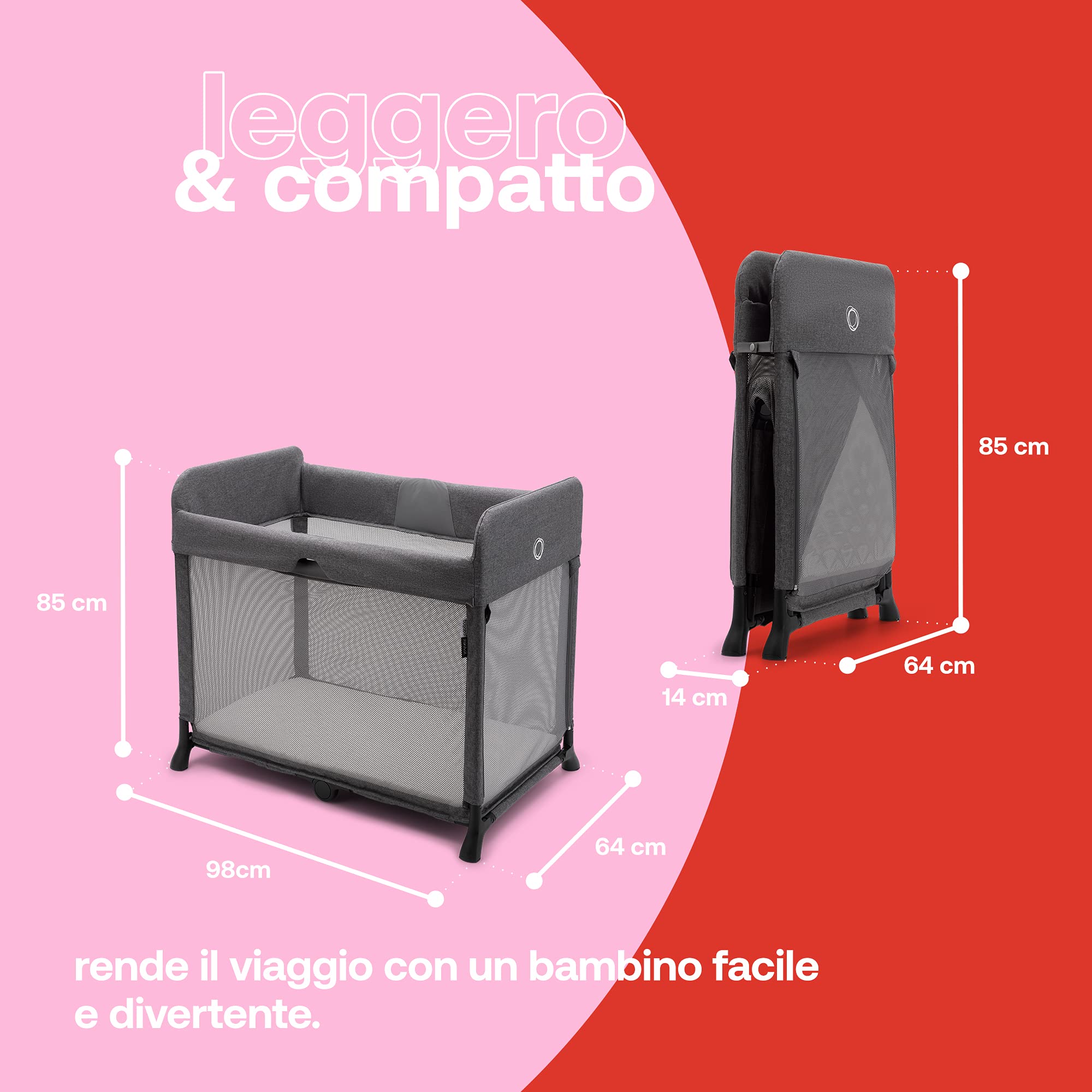bugaboo-stardust-letto-ombrello-compatto-grigio-melange image 5