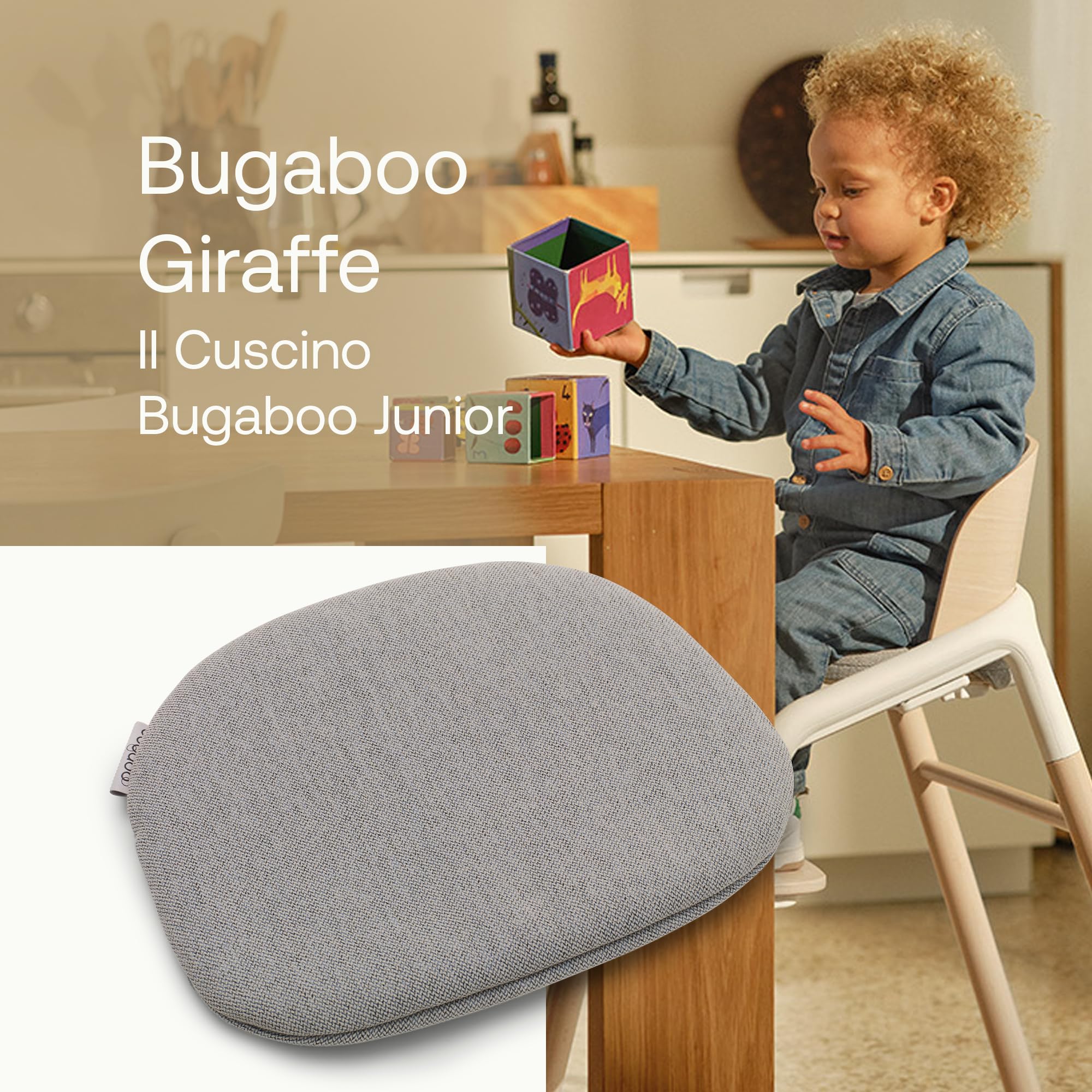 bugaboo-giraffe-cuscino-junior-per-sedia-evolutiva-giraffe-imbottitura-morbida-g image 2