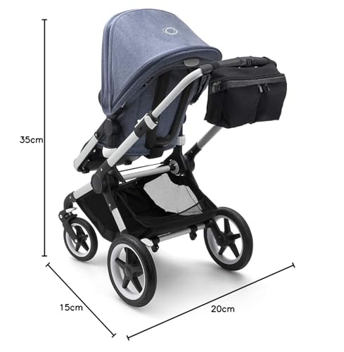 bugaboo-borsa-universale-per-passeggino-da-fissare-al-manubrio-colore-nero image 8