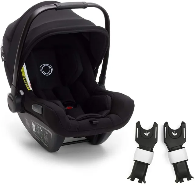 bugaboo-turtle-air-by-nuna-seggiolino-auto-nero-con-adattatore-per-cameleon image 1