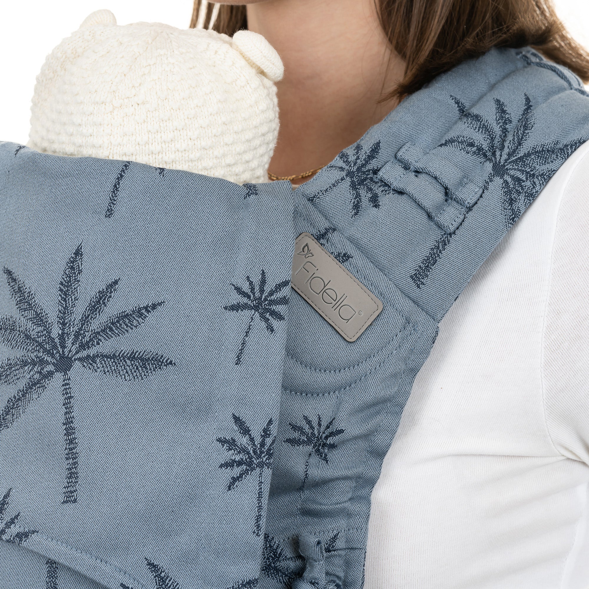 fidella-flyclick-marsupio-ergonomico-palm-trees-blu image 5