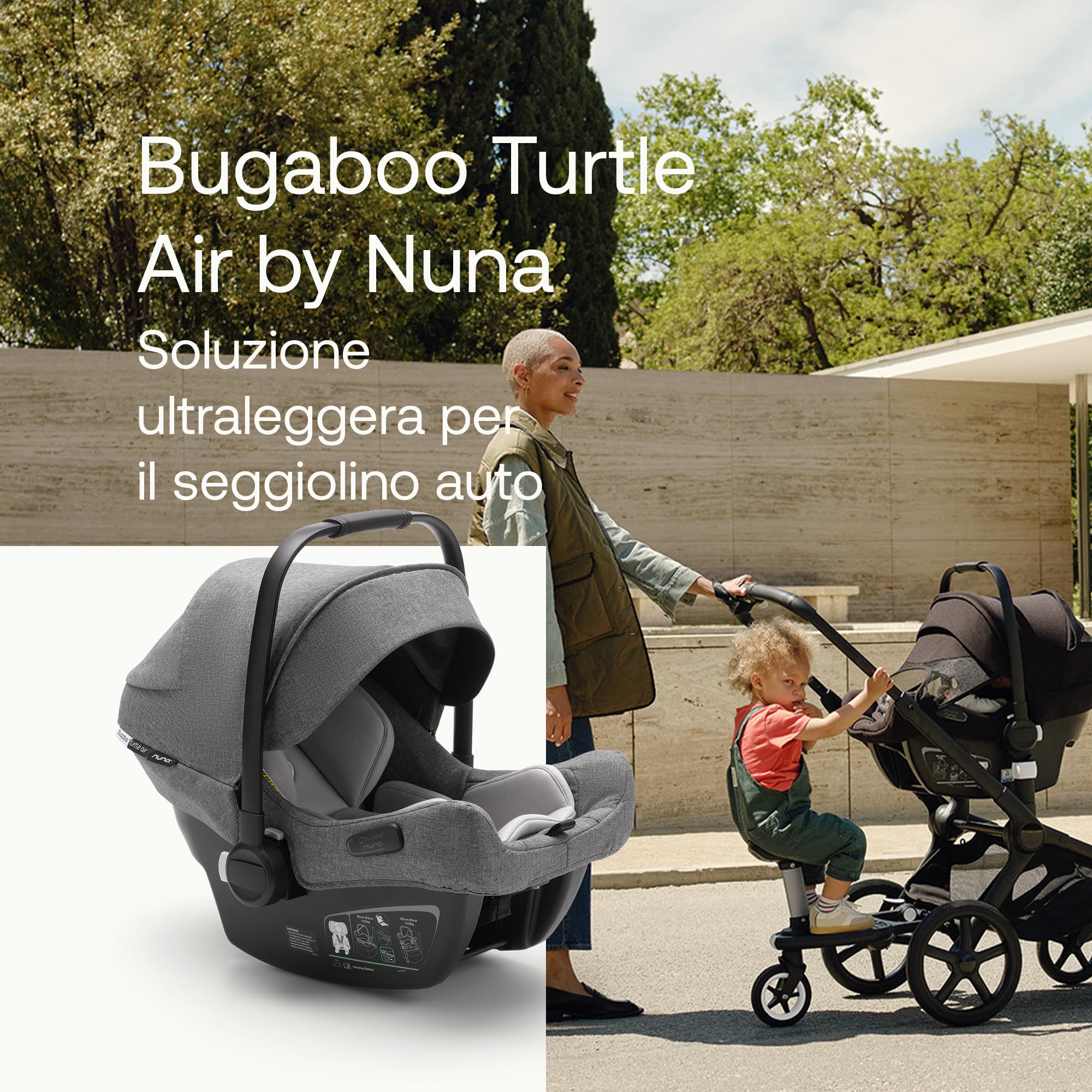 bugaboo-turtle-air-by-nuna-seggiolino-auto-per-neonati-e-beb-ultraleggero-con-ca-2 image 2