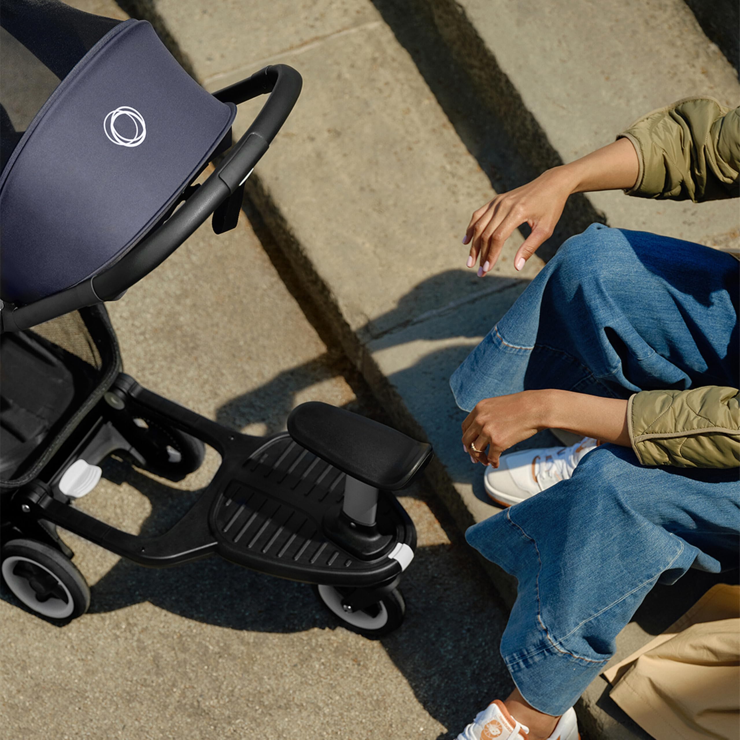 bugaboo-butterfly-pedana-comfort-per-secondo-bambino-nero image 2