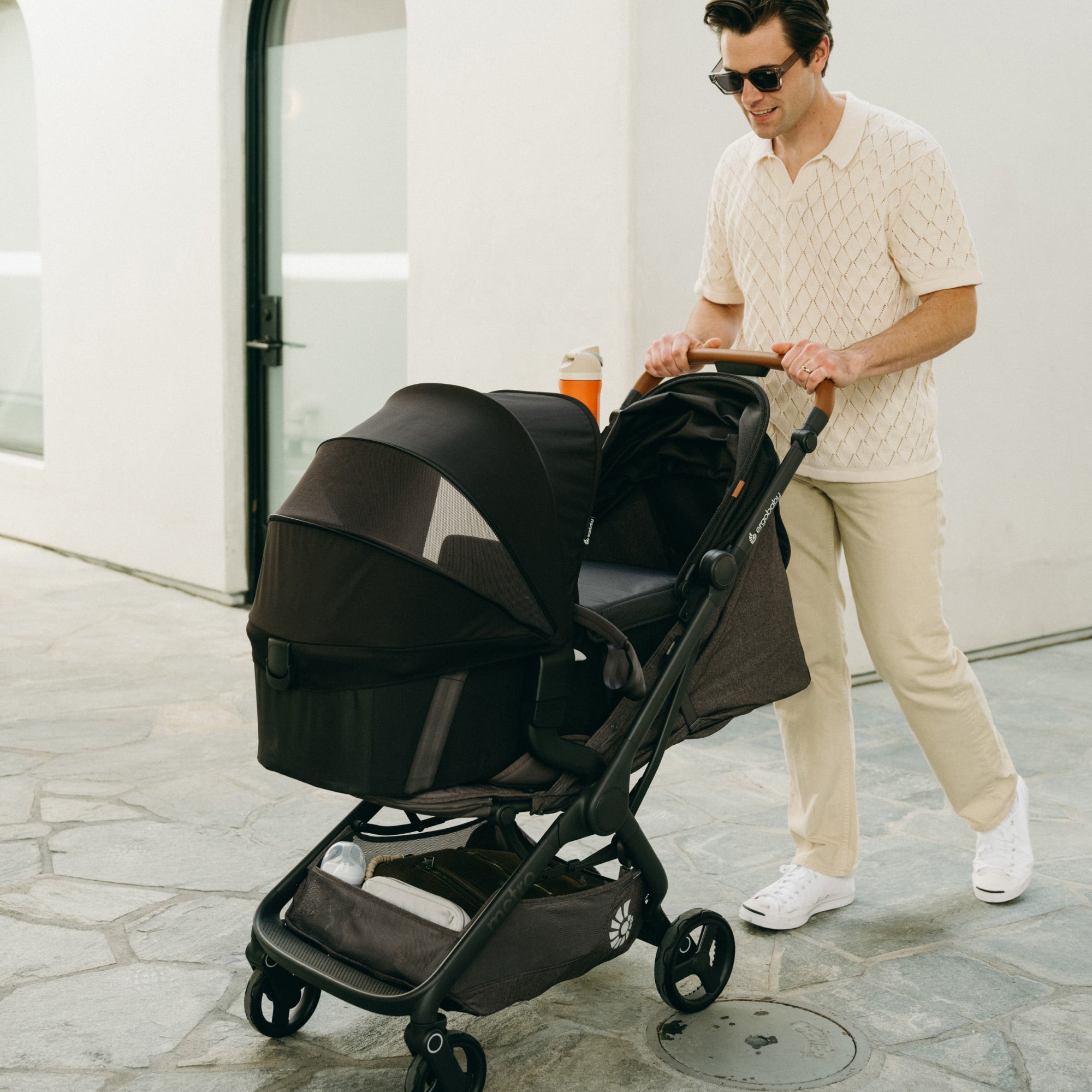 ergobaby-metro-3-culla-per-passeggino-navicella-reclinabile-rivolta-verso-i-geni image 3