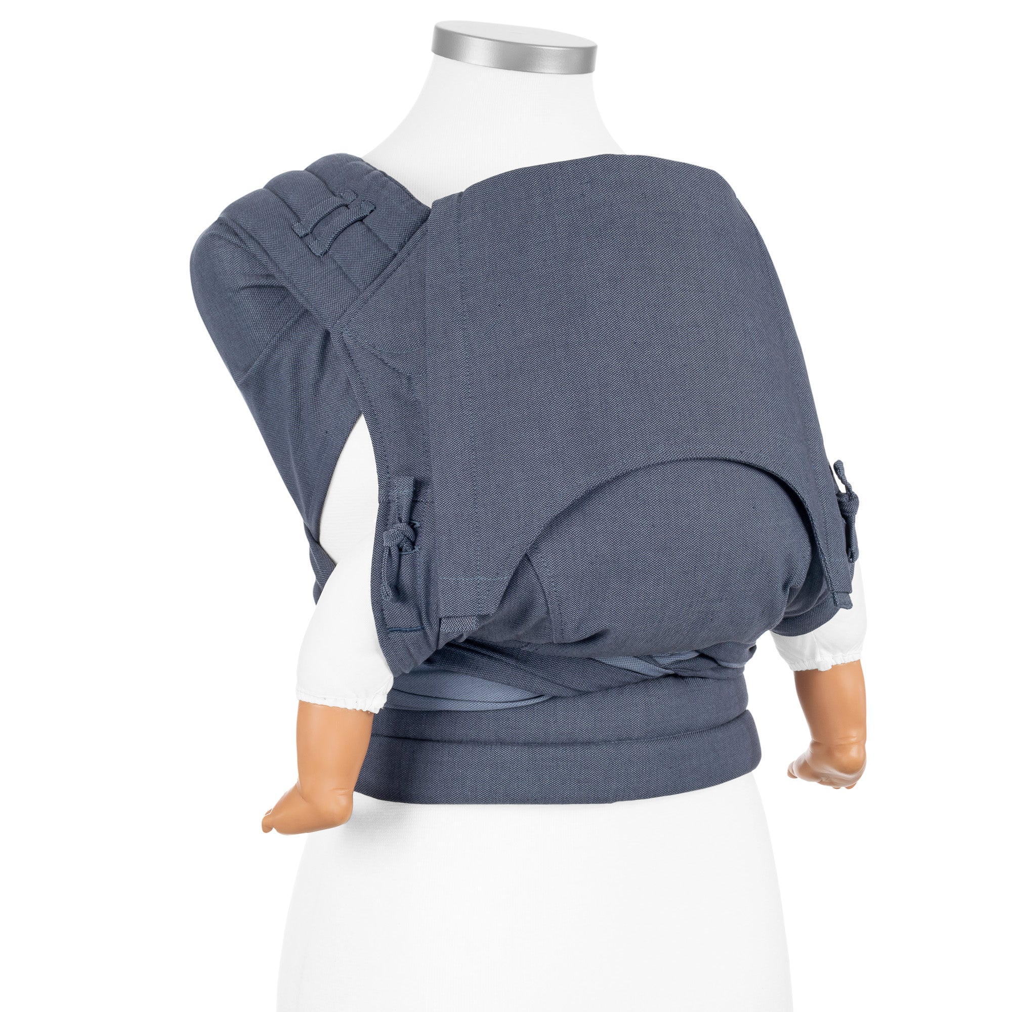 fidella-fly-tai-mei-tai-portabeb-chevron-blu-fascia-marsupio-in-cotone-organico- image 3