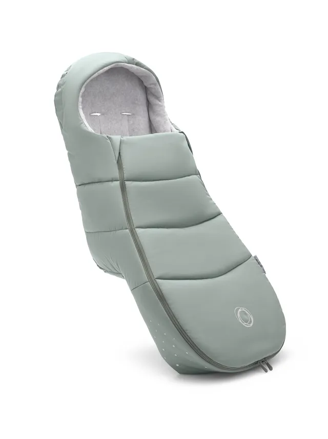 bugaboo-footmuff-pine-green-sacco-coprigambe-per-passeggino-idrorepellente-e-con image 1