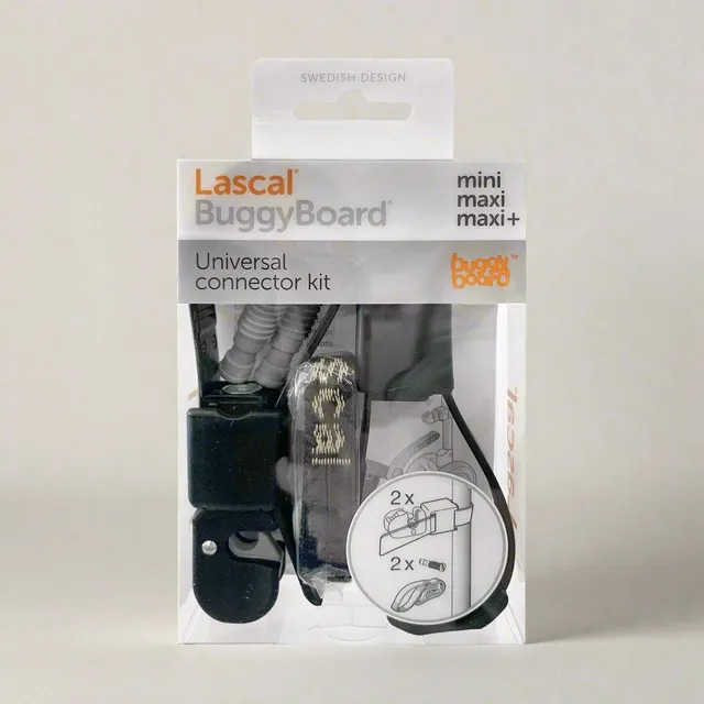 lascal-buggyboard-universal-connector-kit-kit-connettori-per-maxi-e-mini-uso-su- image 1