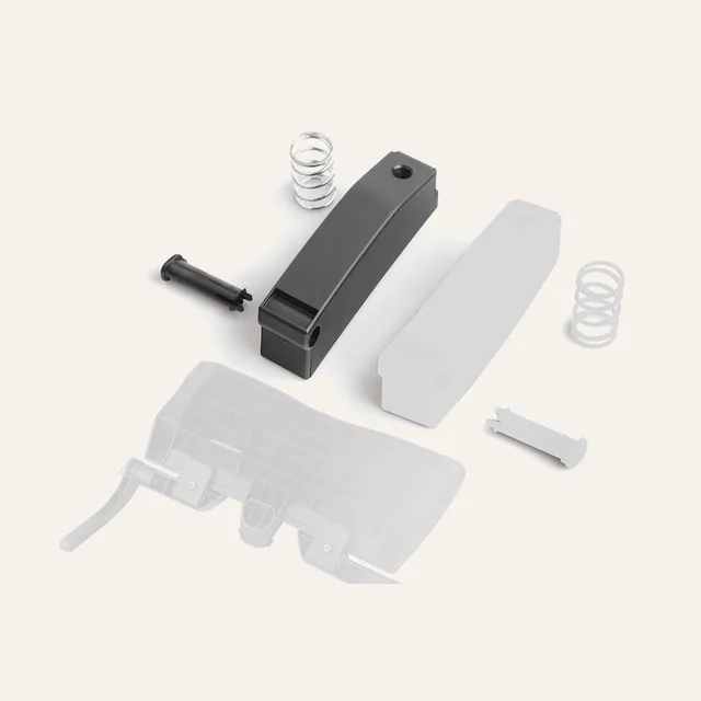 lascal-buggyboard-maxi-set-braccio-sospensione-sinistro-arm-left-molla-rivetto-r image 1