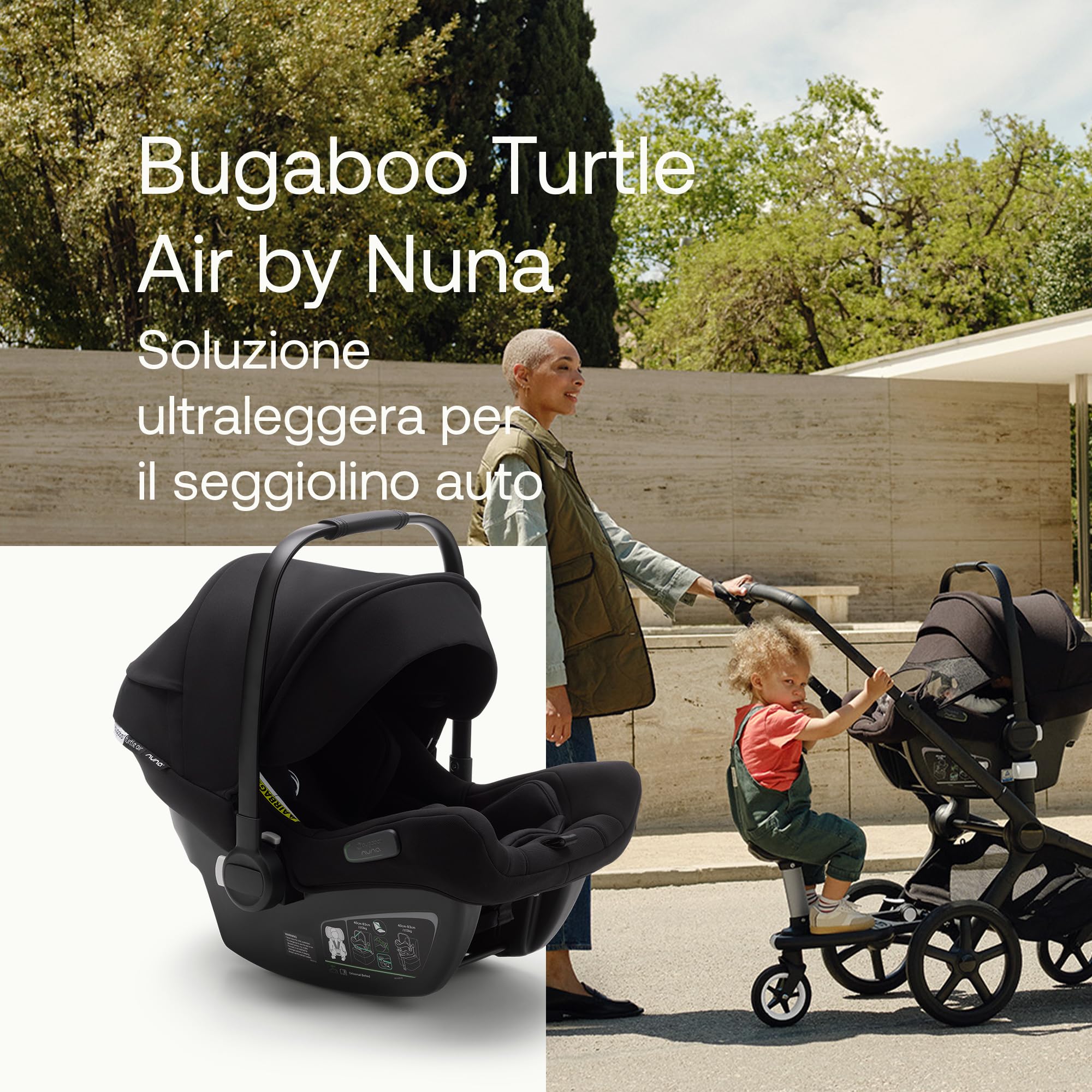 bugaboo-turtle-air-by-nuna-seggiolino-auto-per-neonati-e-beb-ultraleggero-con-ca image 2