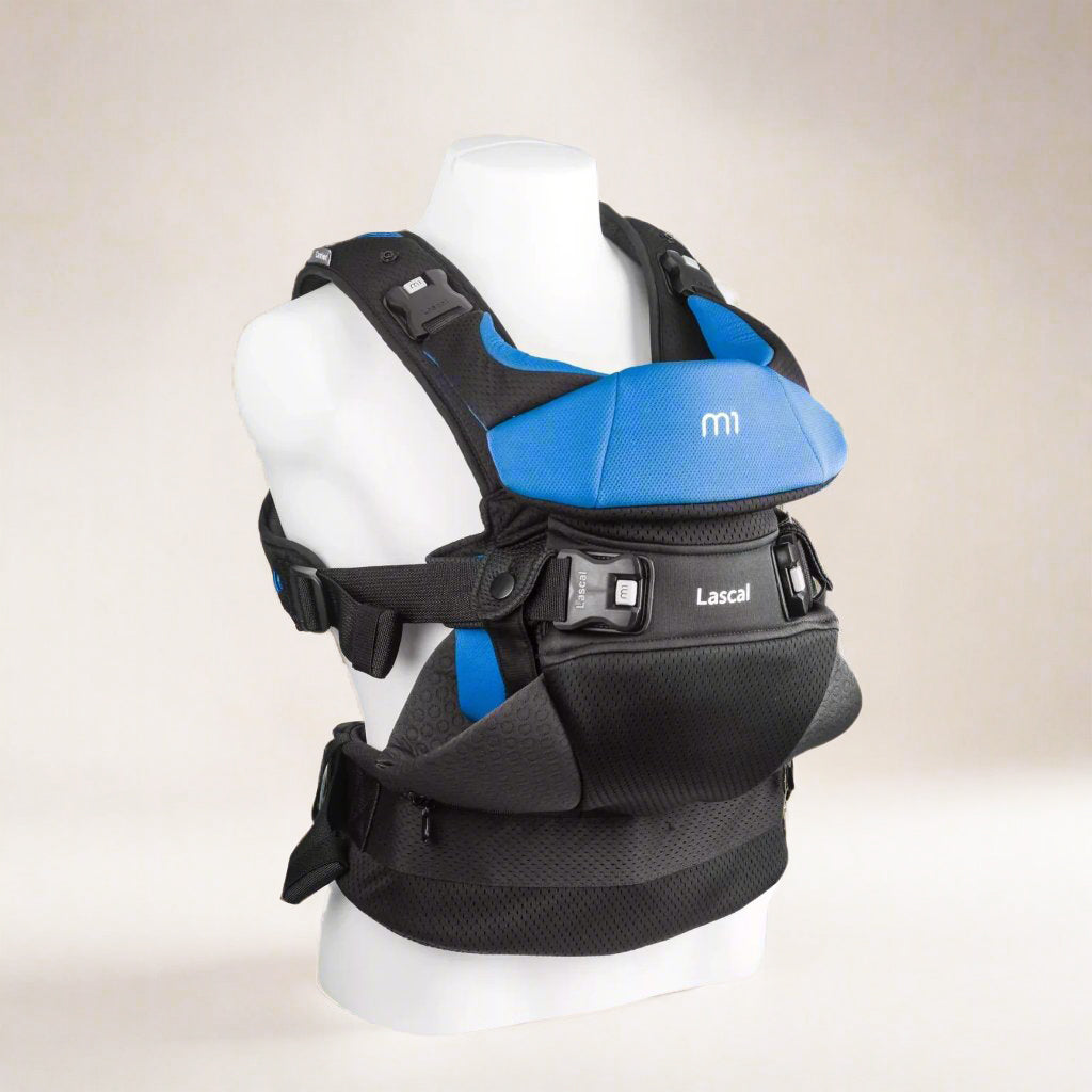 lascal-m1-carrier-marsupio-ergonomico-leggero-con-infant-m-seat-per-neonati image 4