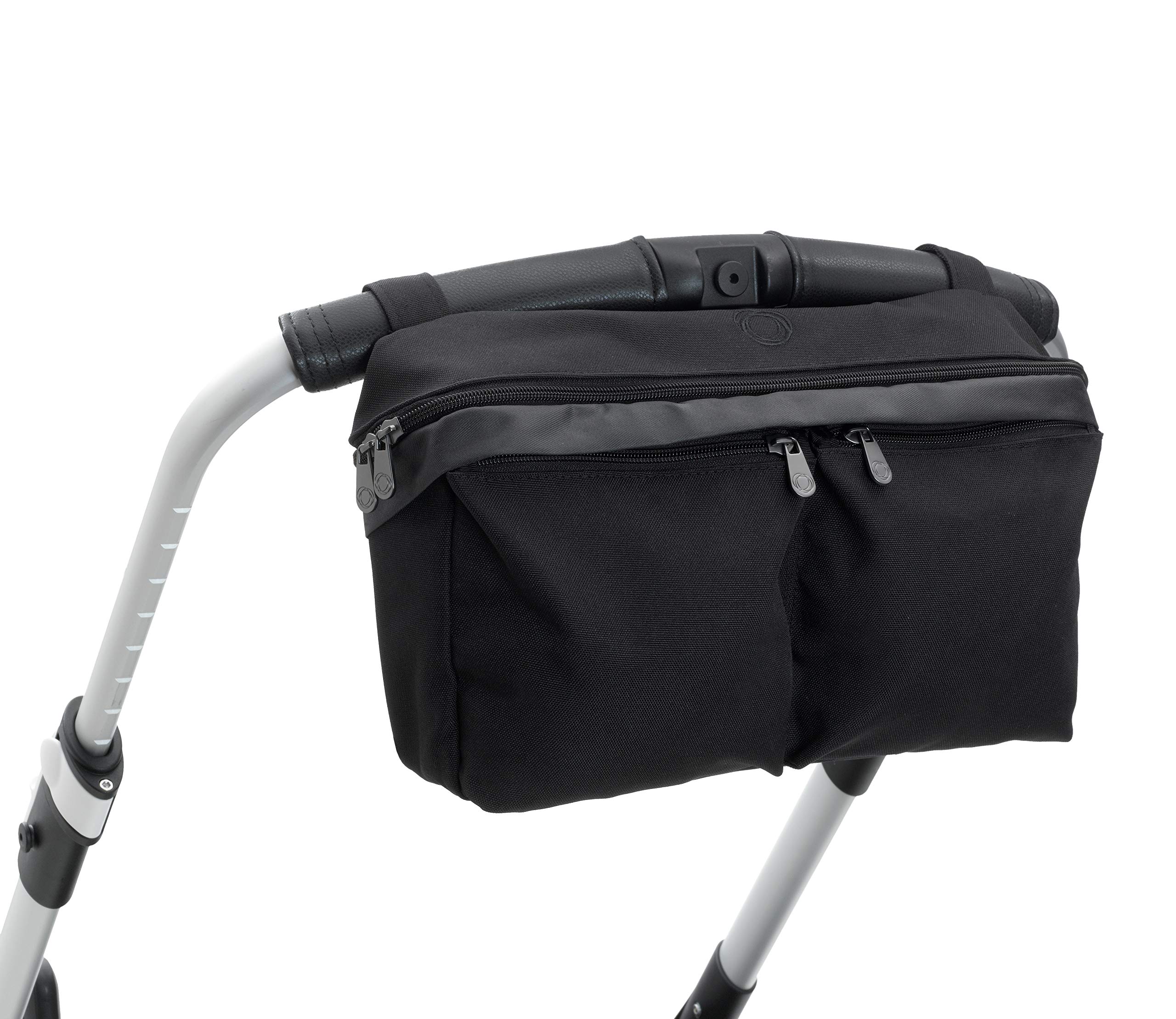 bugaboo-borsa-universale-per-passeggino-da-fissare-al-manubrio-colore-nero image 2
