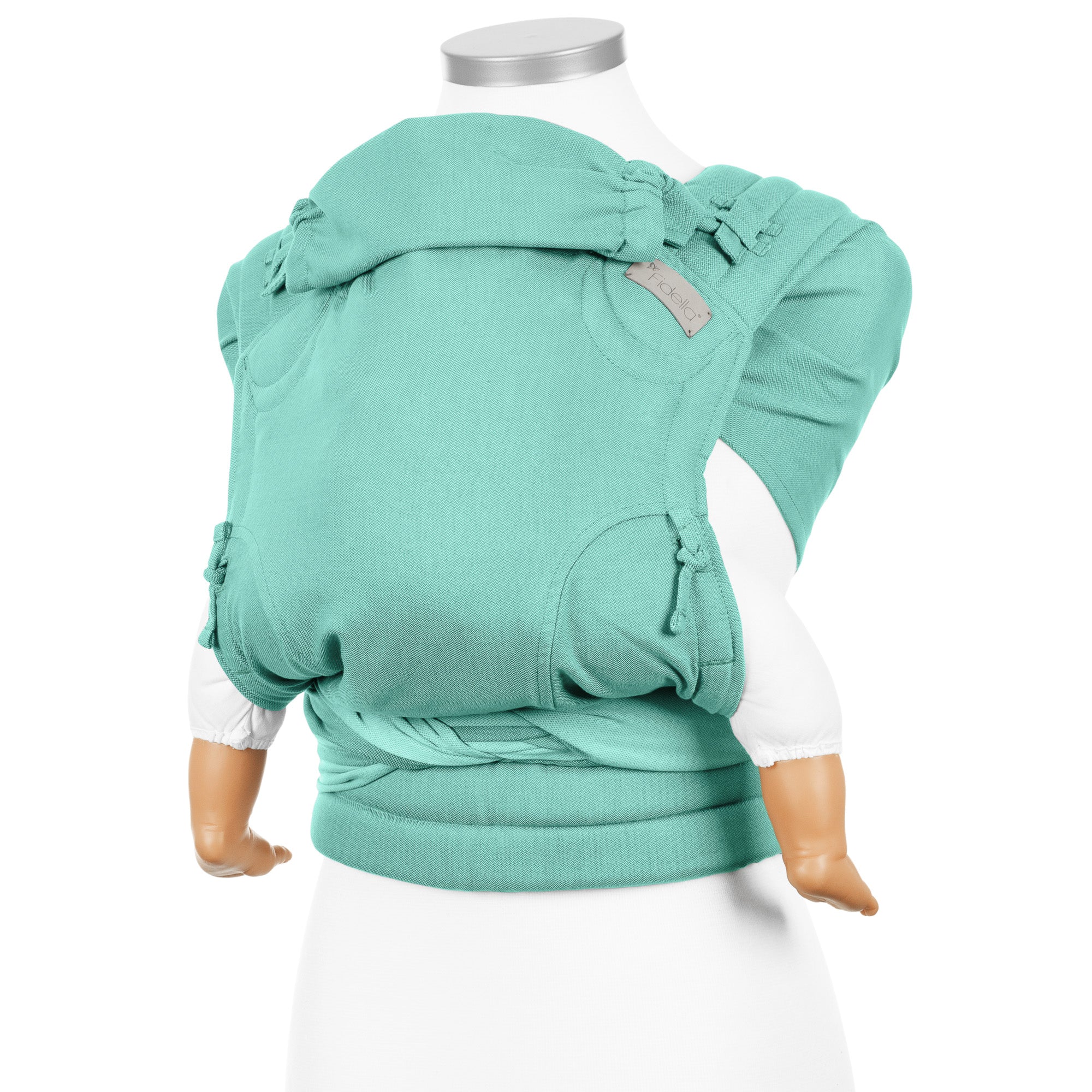 fidella-fly-tai-mei-tai-portabeb-chevron-mint-fascia-marsupio-in-cotone-organico image 4