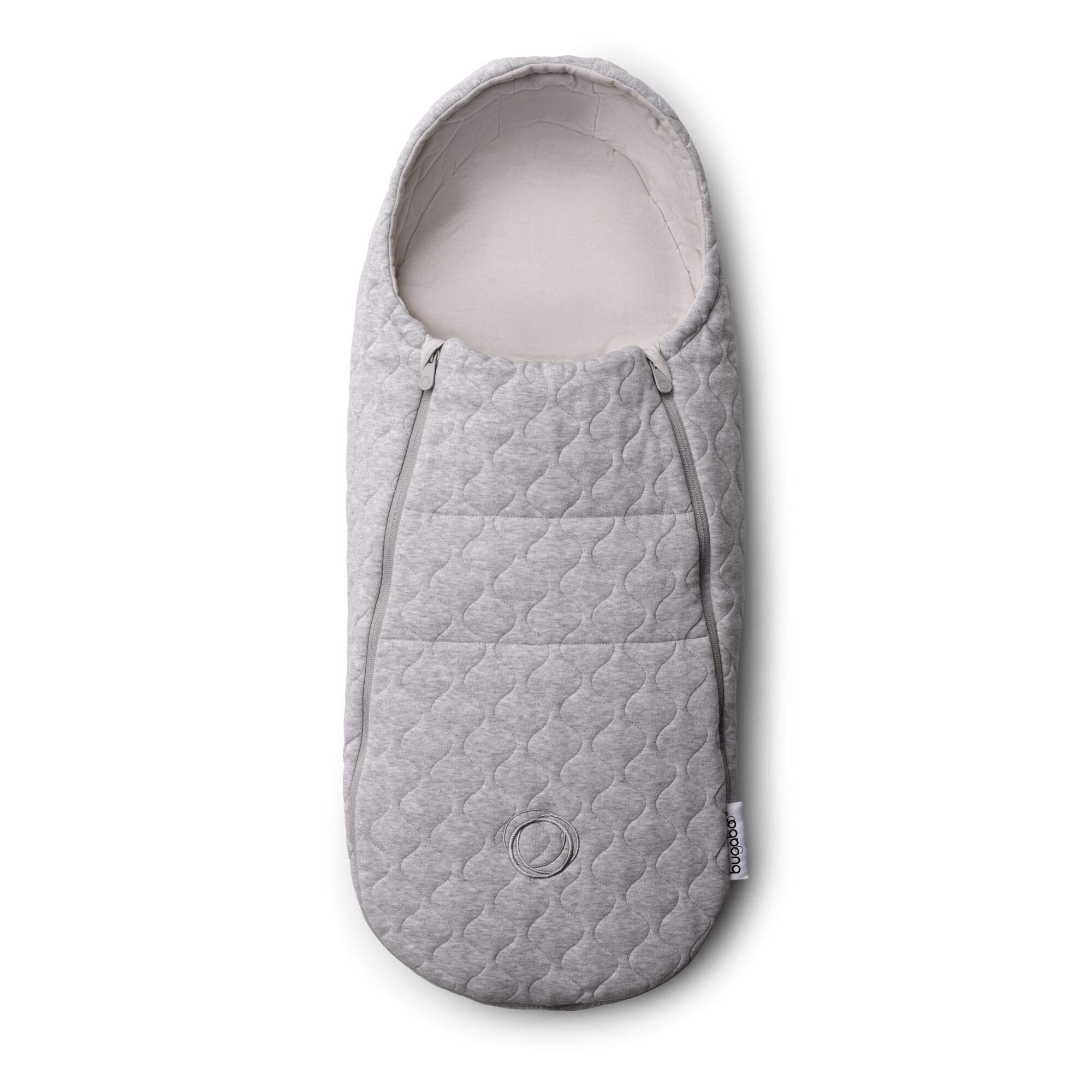 bugaboo-sacco-navicella-grigio-chiaro-adatto-dalla-nascita-fino-a-6-mesi-imbotti image 1