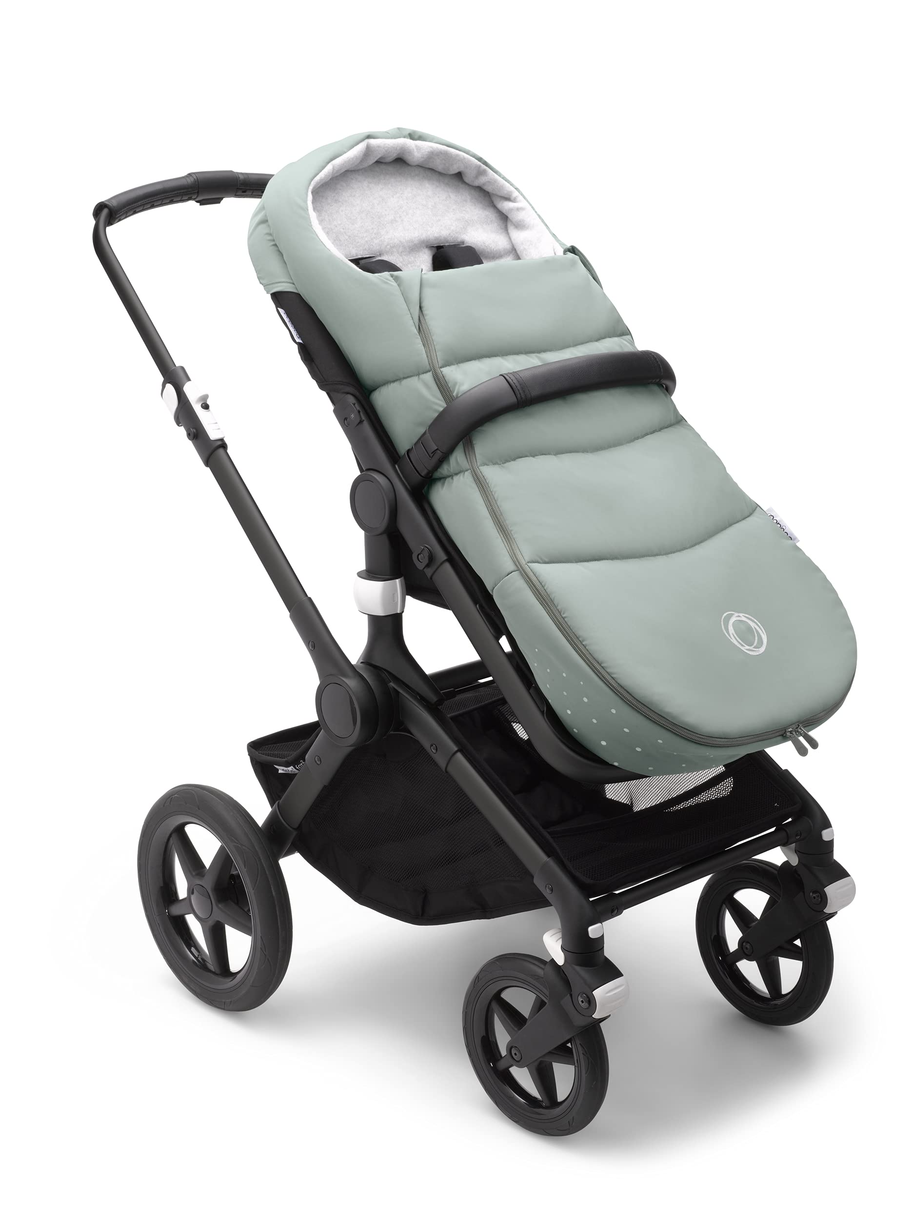 bugaboo-footmuff-pine-green-sacco-coprigambe-per-passeggino-idrorepellente-e-con image 2