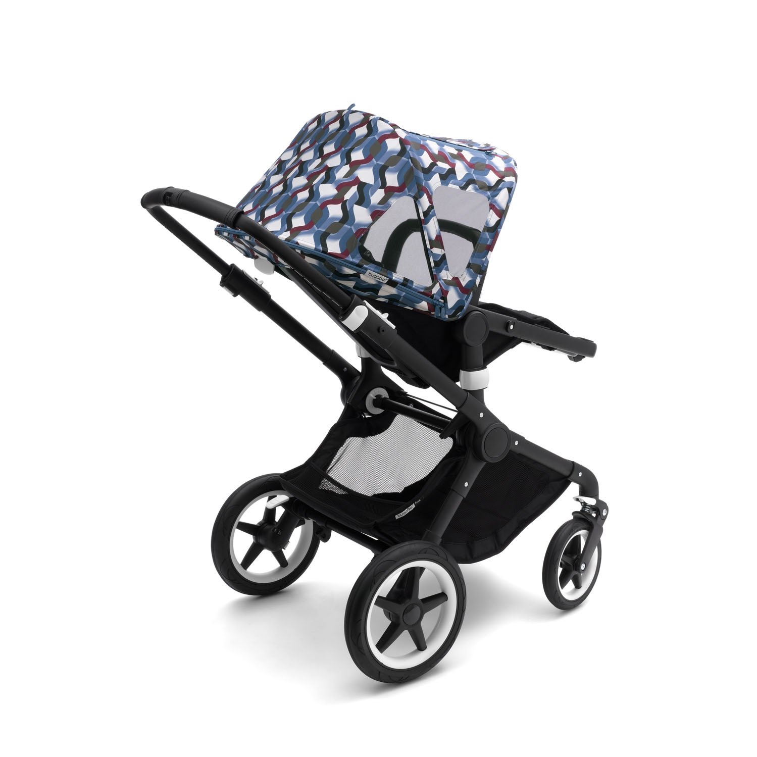 bugaboo-fox-e-cameleon-3-cappottina-waves-breezy-ricambio-con-finestre-di-ventil image 2