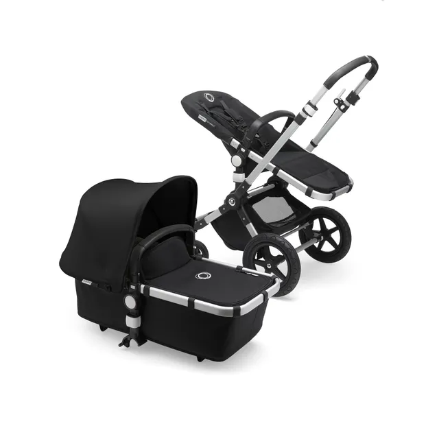 bugaboo-cameleon-3-plus-carrozzina-e-passeggino-2-in-1-alluminio-nero image 1